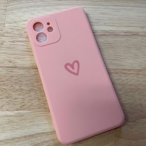 Pink Apple IPhone 12 Case